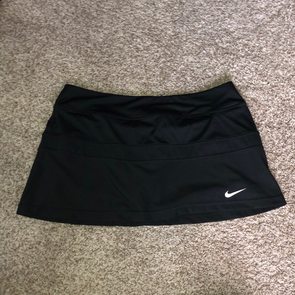 Black Nike Dri-Fit Tennis Skort